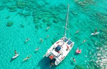 Anthony Quinn, Afandou and Ladiko Bay all-inclusive catamaran cruise