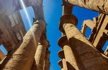 Full-day guided tour of Luxor with hot air balloon ride