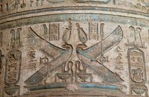 The temples of Dendera and Abydos from Luxor