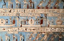 The temples of Dendera and Abydos from Luxor