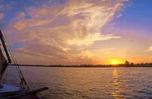 Sunset Banana Island Nile experience onboard a felucca from Luxor