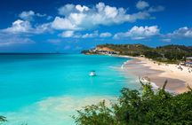 Reggae vibes on the beach with BBQ, rum punch and hammocks in Antigua
