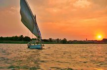 Felucca sunset experience with Nubian dinner from Aswan