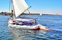 Felucca tour of Aswan landmarks including Nubian lunch