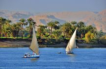 Felucca tour of Aswan landmarks including Nubian lunch