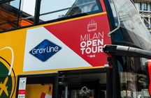 Milan open top hop-on hop-off bus tour 48 hours