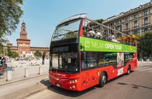 Milan open top hop-on hop-off bus tour 72 hours