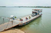 Silk Island sunset cruise Vespa tour in Phnom Penh
