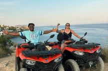 Costa Blanca guided quad tour from Villajoyosa with panoramic stop