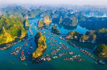Lan Ha Bay and Ha Long Bay cruise with kayaking and snorkelling