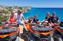 Guided quad tour from Villajoyosa in the mountains of Costa Blanca