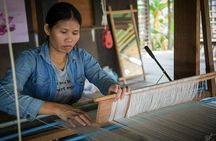 Lotus Silk Farm tour and countryside sunset by tuk-tuk in Siem Reap
