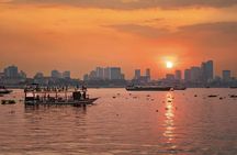 Phnom Penh evening city highlight tour with sunset cruise by tuk-tuk