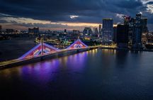 Phnom Penh evening city highlight tour with sunset cruise by tuk-tuk