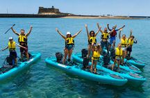 Arrecife pedal-powered kayak tour with optional snorkelling