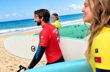 2-hour surfing lesson in Albufeira