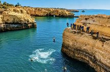 Coasteering experience in São Rafael beach