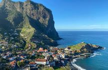 Madeira Island tour with stops at Machico, Porto da Cruz, and Santana