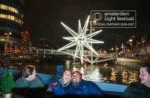 Amsterdam Light festival open boat cruise