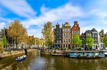 Open boat canal cruise from Anne Frank House in Amsterdam