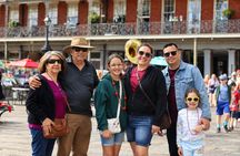 New Orleans citywide driving private tour with local musician