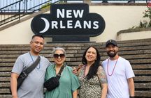 New Orleans citywide driving private tour with local musician