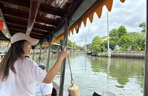 Bangkok small-group electric canal tour with Big Buddha views
