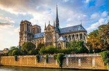 24-hour hop-on hop-off bus and Notre-Dame exterior guided tour