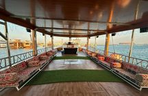 Doha sunset dhow cruise and dining experience at IDAM