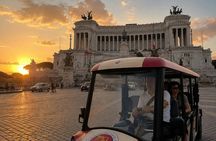Rome golf cart sightseeing tour with audio guide