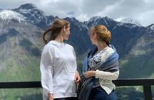 Day trip of Kazbegi Mountains, Ananuri  Fortress, Gudauri Ski Resort