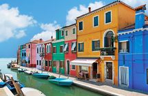 Murano glassblowing & Burano lace-making private boat tour in Venice