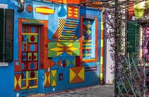 Murano glassblowing & Burano lace-making private boat tour in Venice