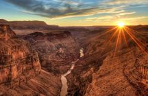 Grand Canyon South Rim bus tour and helicopter ride