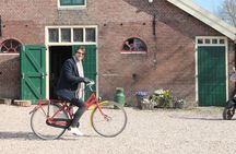Countryside bike tour with windmill, cheese and clogs