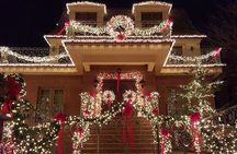 Christmas lights tour in Dyker Heights, Brooklyn