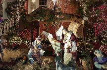 Christmas lights tour in Dyker Heights, Brooklyn