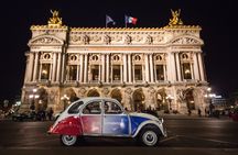 Private tour by night in vintage 2CV with champagne