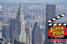 Superhero bus tour of NYC