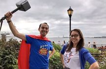 Superhero bus tour of NYC