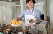 Market tour, lunch or dinner and show cooking at a Cesarina's home in Rome