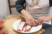 Cooking class and tasting at a Cesarina's home in Rome