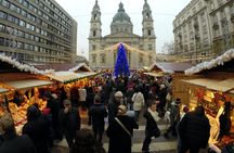 Budapest Christmas market tour with basilica visit and wine tasting