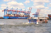 90-minute harbor tour in German and English with possible hop-on, hop-off