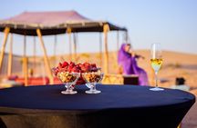 Private champagne desert safari in Dubai
