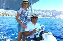 Romantic cruise for two people on the French Riviera