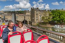 Hop-on hop-off City Sightseeing bus tour of Bath