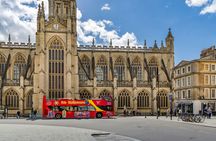 Hop-on hop-off City Sightseeing bus tour of Bath