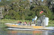 Scenic thirty minute Central Florida Everglades airboat tour with park admission
