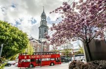 Discover Hamburg with hop-on hop-off bus, harbor and Alster cruise